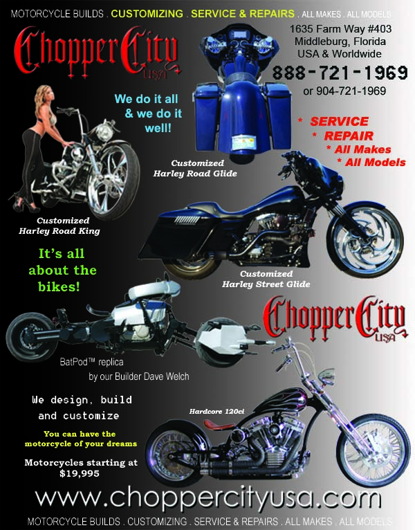 Chopper City USA Motorcycle Service & Customizing Shop