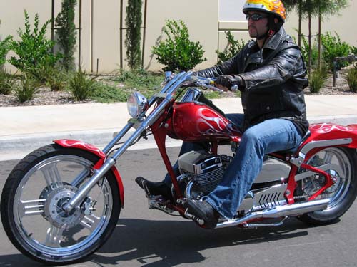 300 Spyder Softail Motorcycle Riding