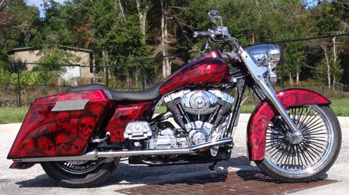 Randy M's Customized Road King