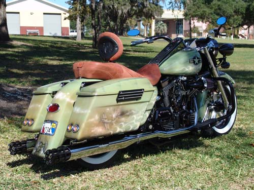 Scott's Road King Vintage Military Aircraft Influenced